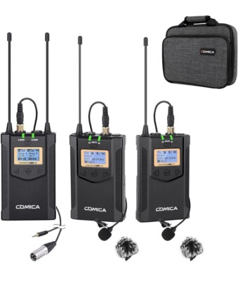 Comica CVM-WM100 PLUS UHF Wireless Microphone