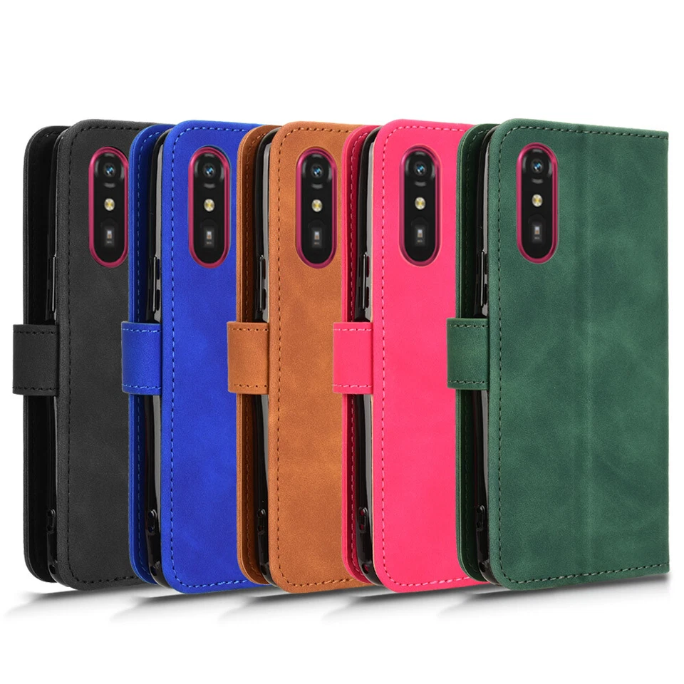 For FUJITSU Lite MP01, Luxury PU Flip Leather Wallet Stand Card Slots Case Cover - Image 2 of 4