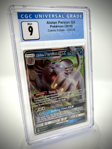 Alolan Persian-GX graded CGC 9 for sale on eBay