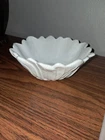 Vintage MCM Lily Pons Milk Glass Sunflower Bowl by Indiana Glass 7 1/8 in.