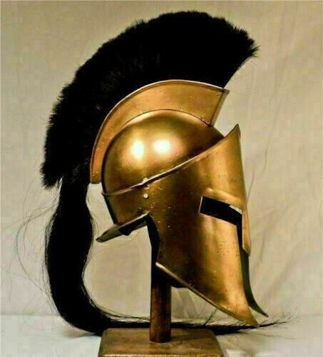300 SPARTAN HELMET KING LEONIDAS MOVIE REPLICA HELMET MEDIEVAL HELMET