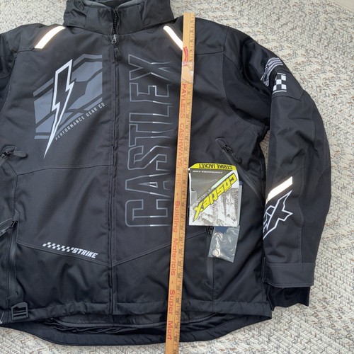 CastleX Strike Jacket Black/Charcoal Mens Sz XL New with tags - Picture 2 of 9
