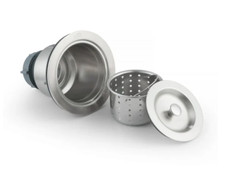 Kibi K-ST1 L Kitchen Sink Strainer 3-1/2 Opening Fits Most Sinks K1-ST2