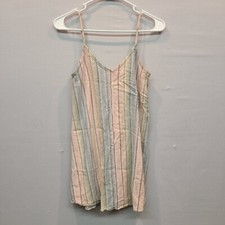 Show Me Your MuMu Circus Mini Dress Womens Medium Trapeze Flowy Nevada Stripe