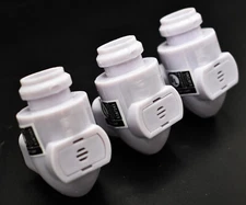 3 Pack: Night Light Base / Socket / Plug - Automatic Light Sensor DIY Nite Light