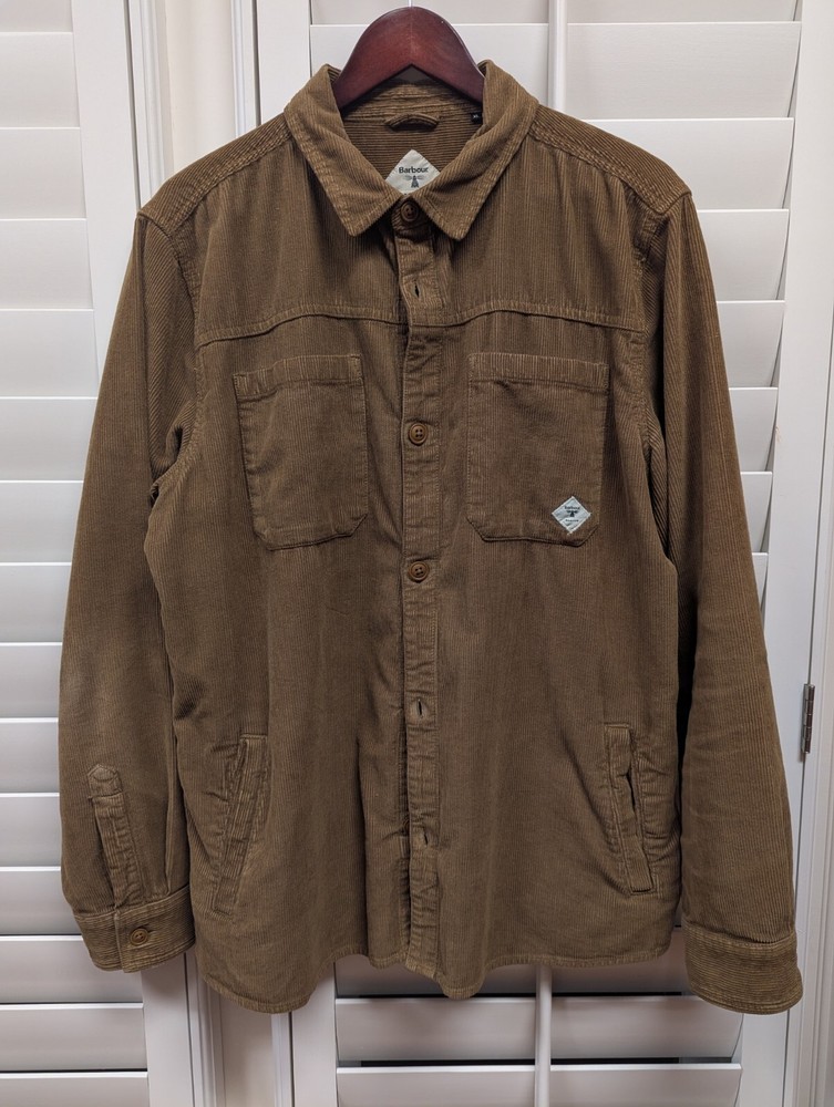 Barbour Corduroy Casual Overshirt for Men and Women