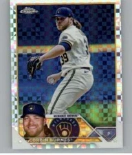 2023 Topps Chrome X-Fractor #214 Corbin Burnes NM-MT Brewers