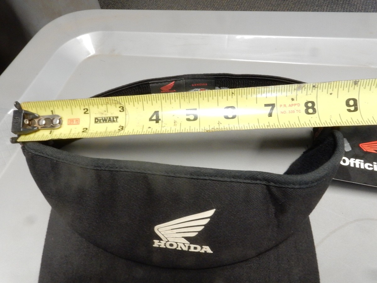 Honda Wing Visor Cap Hat Joe Rocket Black FlexFit | NOS | 779-5000