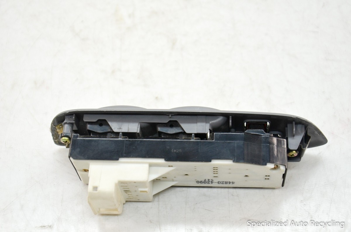 2002 TOYOTA RAV4 MASTER POWER LOCK WINDOW SWITCH 84820-42090 OEM