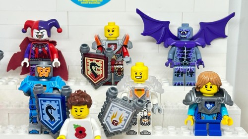 Lego Nexo Knights Mini Figures General Magmar,Moltor,Royal Soldier,Kings guard - Picture 11 of 34
