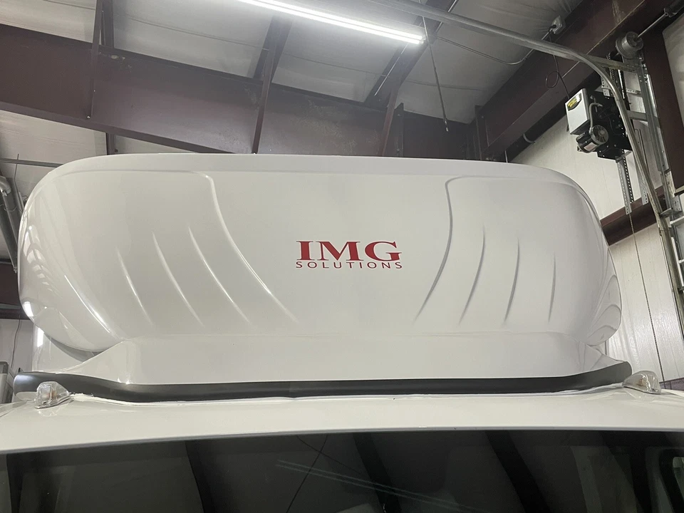 Cab Roof Spoiler Air Deflector Fairing for Dodge Ram ProMaster Box Truck 3500 Foto 2 de 3