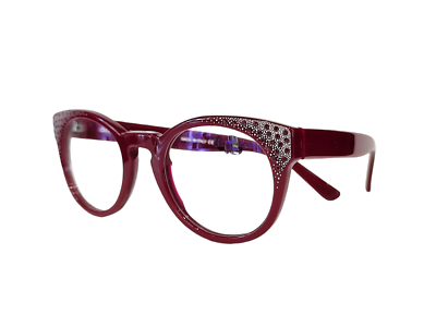 OCCHIALE VISTA I CRISTALLI DI GAMBINI ADRIANA BORDEAUX 48/22 **AC