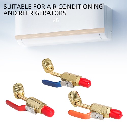 Refrlgerant Operation Shut-off Valve 1/4'' SAE for HVAC R22 R12 IN HOT ...
