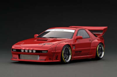 1:18 Mazda RX-7 (FC3S) Pandem -- Red -- Ignition Model