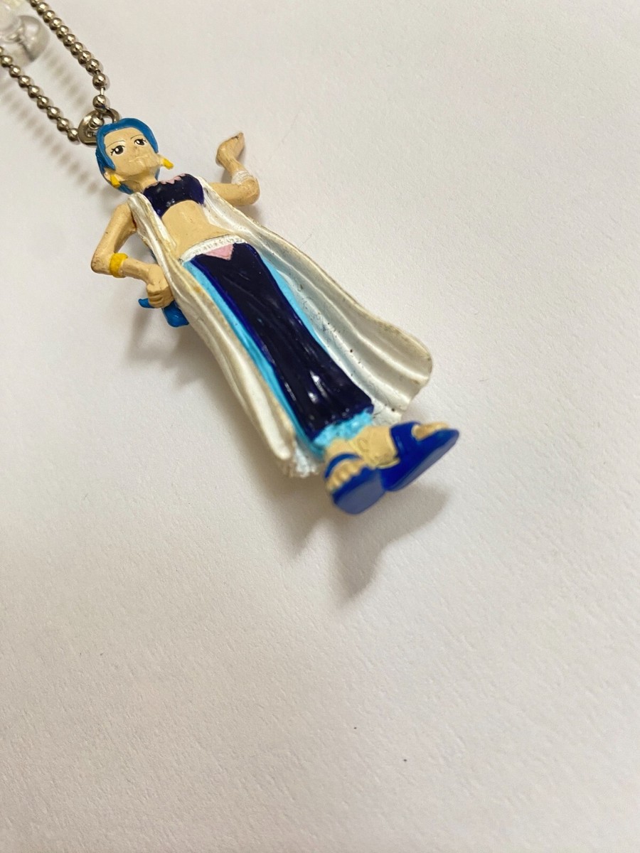 Nefertari Bibi Vivi One Piece Mini Figure Keychain Bandai Namco