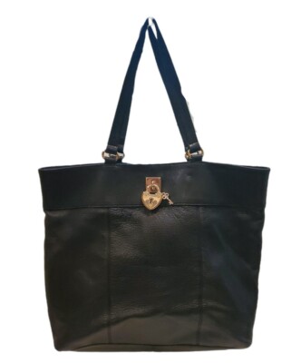 Juicy Couture Leather Tote Bag Black