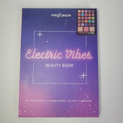 PRO-FUSION ELECTRIC VIBES BEAUTY BOOK EYESHADOW PALETTE (ProFusion)