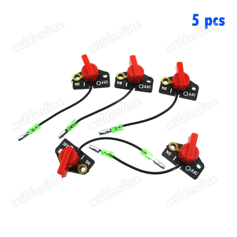 On/Off Kill Engine Stop Switch For ROBIN SUBARU EY28 EY27 EX21 EH36 ...