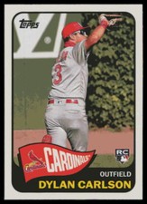 2021 Topps 1965 Topps Redux #T65-45 Dylan Carlson St. Louis Cardinals