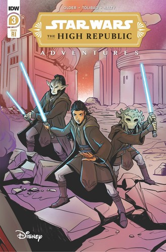 Star Wars High Republic Adventures #3-4 | Portadas seleccionadas | IDW Comics 2021 - Imagen 7 de 9