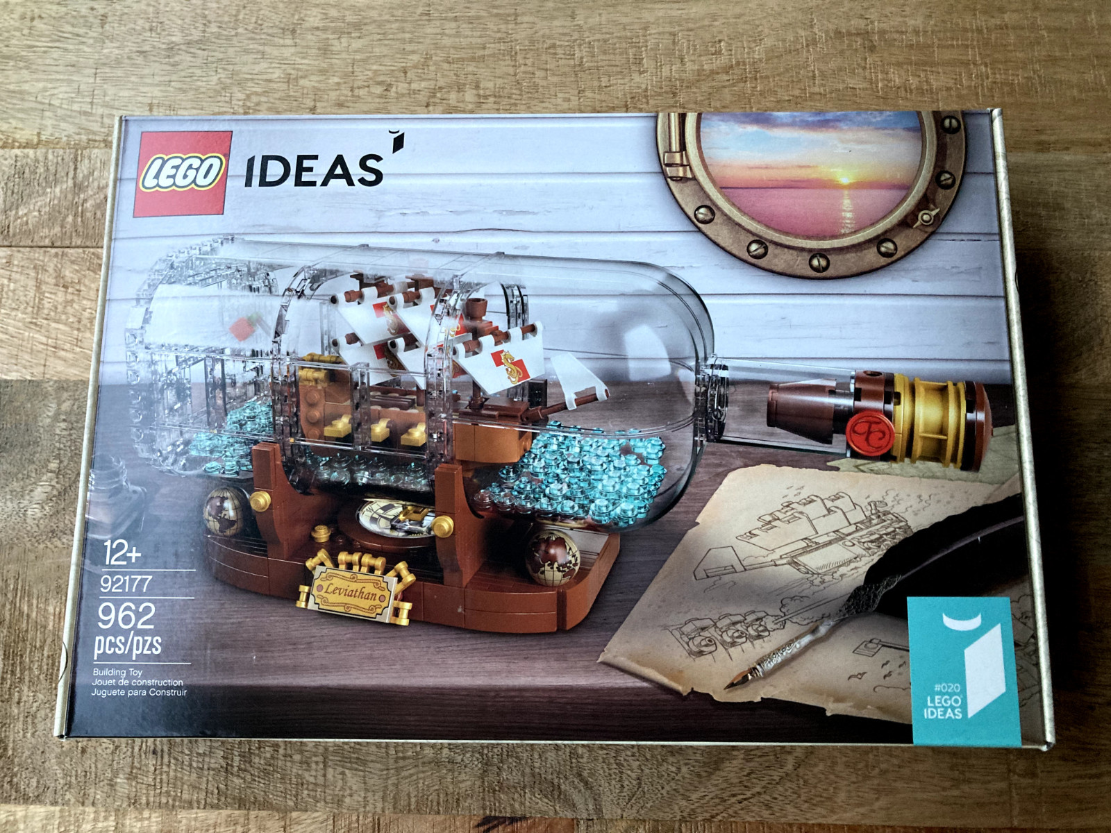 NEW & SEALED   LEGO Ideas: Ship in a Bottle 92177 RETIRED