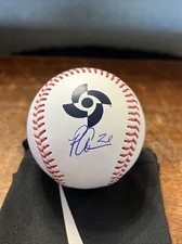 Pete Alonso Signed 2023 WBC Baseball PSA DNA Coa Mets Autographed USA