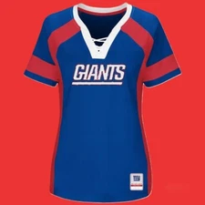 New York Giants Womens Majestic Draft Me Top - New