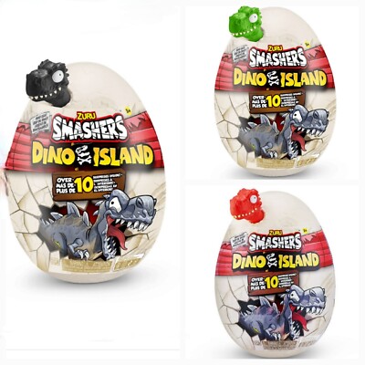 Zuru Smashers Dino Island Nano Egg Novelty & Gag Figure Dinosaur Surprise Toy