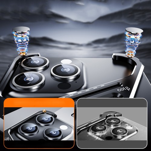 For iPhone 16 15 14 13 Pro Max Aluminum Shockproof Metal Bumper Frame Case Cover - Picture 8 of 14