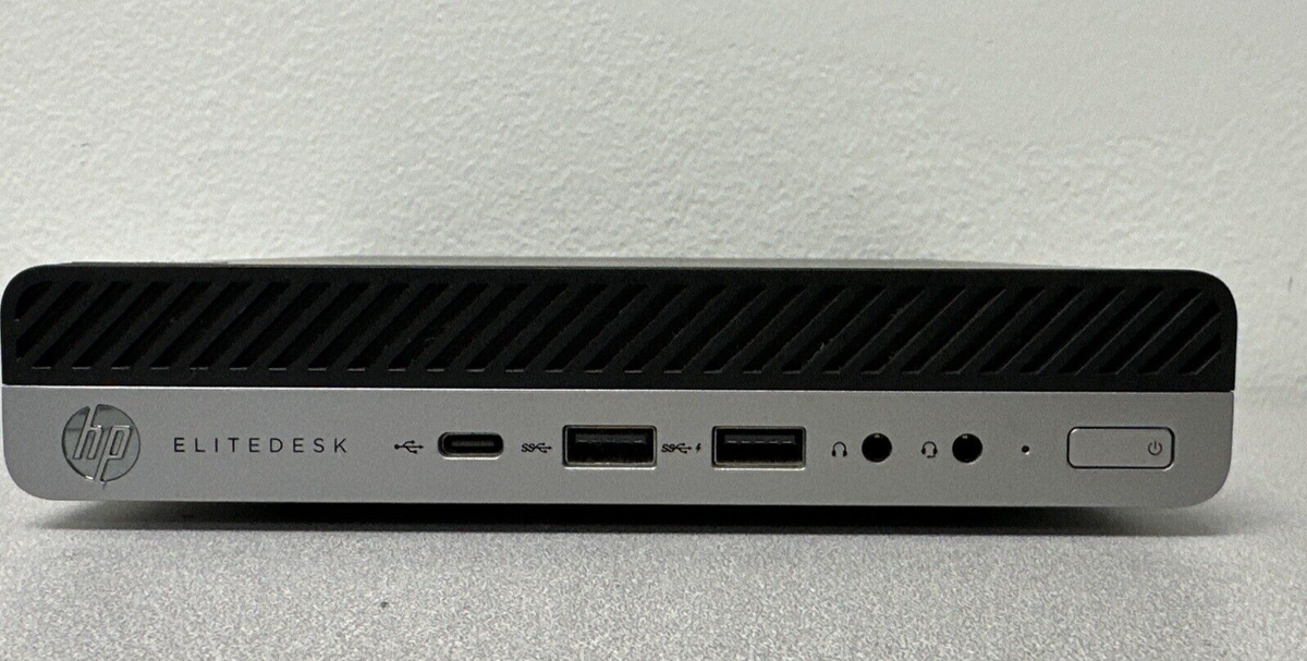 HP EliteDesk 800 G5 Mini i3-9100T 3.10GHz 16GB RAM 240GB SSD