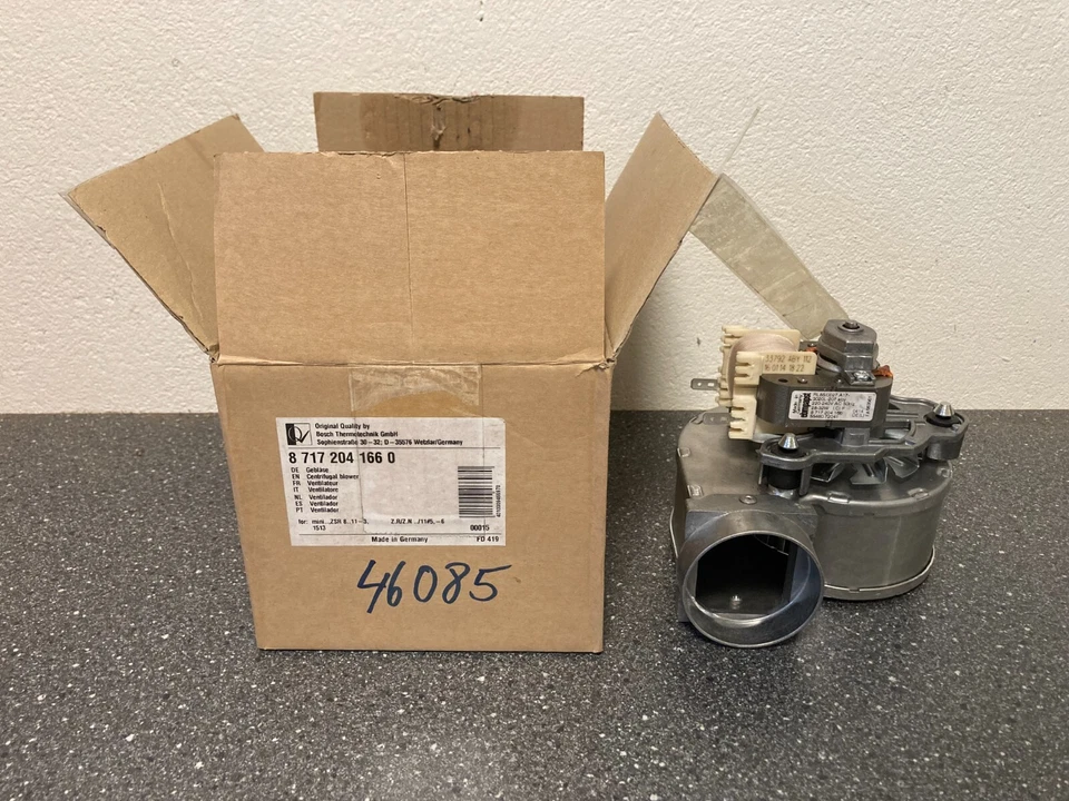 Soplador centrífugo Bosch N.º de parte:87172041660 RL85/0027 A17 - 220-240V 50Hz Foto 4 de 4