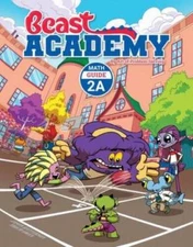 Art of Problem Solving Beast Academy Guide Book 2A - Paperback Bunko - GOOD