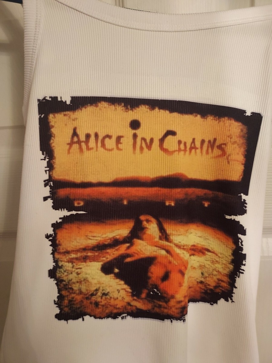 Alice in Chains tank top ribbed alice in chains dirt shirt any
