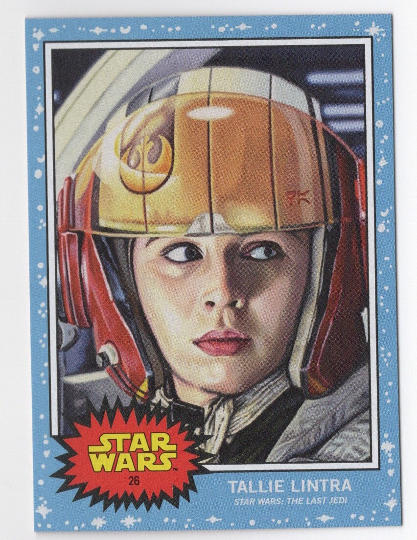 Tallie Lintra 2019 Topps Star Wars Living Set Card The Last Jedi #26