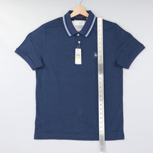Original Penguin Mens Polo Shirt Sargasso Sea Blue Size NWT - Picture 16 of 32
