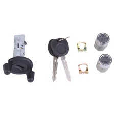 Ignition Switch Lock Cylinder and Door Lock Cylinders Key Kit for 98-05 Tahoe...