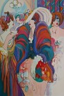 Isaac MAIMON  "Reception"  1995 LARGE Original Serigraph Pencil Signed 225/275 — photo 1