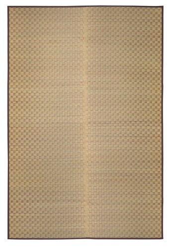 Alfombra de hierba Tatami Mat Rush alfombra Igusa patrón a cuadros Wakatsuki verde marrón - Imagen 8 de 22