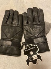 Real Leather Men's gloves. Size L