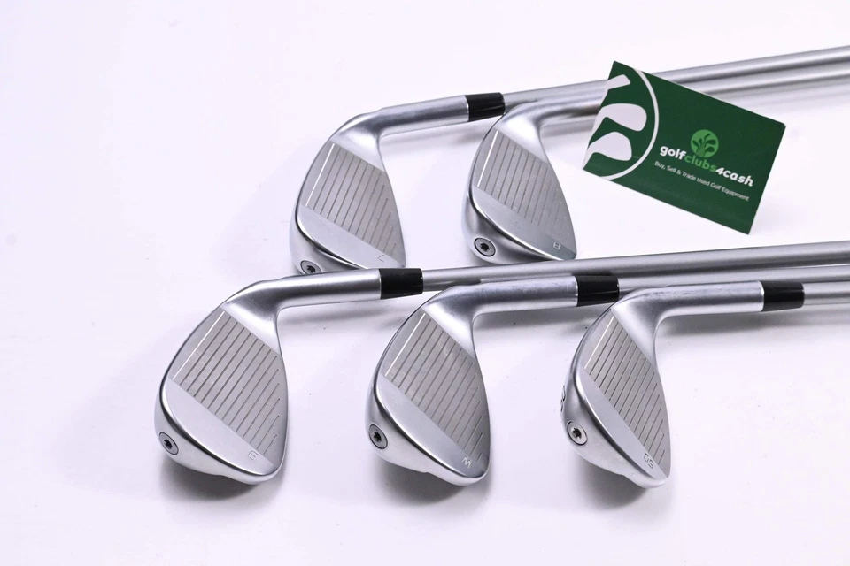 Left Hand Ping G430 Irons / 7-PW+50° / Blue Dot / Senior Flex Ping Alta Quick 35 - Image 3 of 4