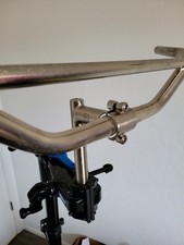 Guidon Fixie Mini-Fix Double Hauteur 500 Mm - Alu Rouge 25.4 Mm