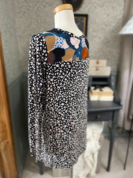 LOGO Lori Goldstein QVC Pullover Pattern Blouse R… - image 5