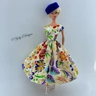 OOAK HANDMADE Dress & Hat  FITS Barbie Silkstone Reproduction & Vintage Doll