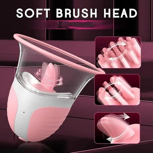 Rotating Nipple Sucker Vibrator Breast Massager Stimulator Pump Cup Vibe Sex Toy - Picture 7 of 14
