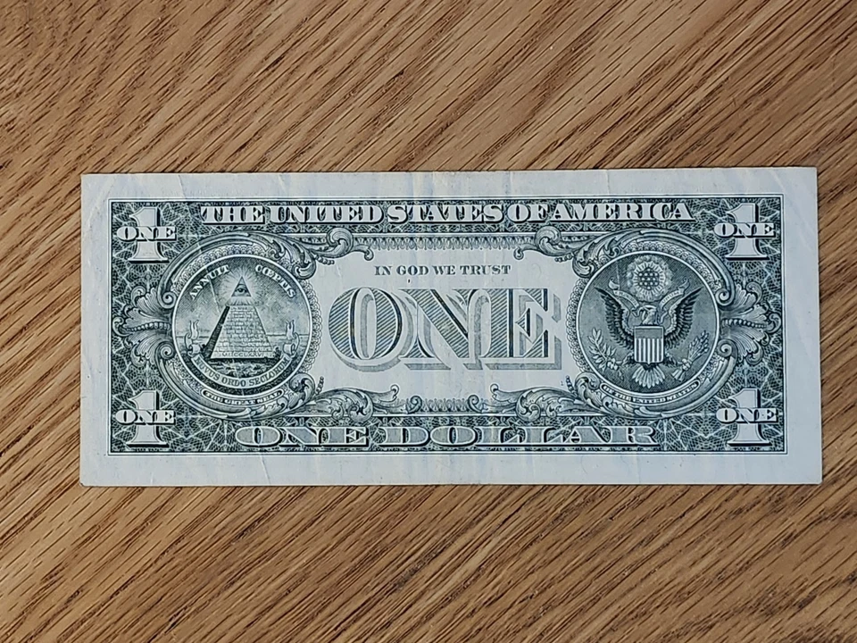 RARE-ERROR DC  2013 B Duplicate $1 Star Note Serial # B 09118304* - Image 2 of 4