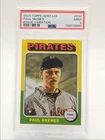PAUL SKENES 2024 TOPPS HERITAGE HIGH # ROOKIE IMAGE VARIATION RC PSA 9 Q0902