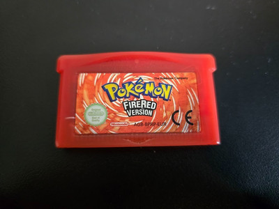 Authentische Original Pokemon Feuerrote Version Cartridge - GBA