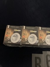 Sincelight 2700k Led 3w Warm White Pack Of 5 Bulbs