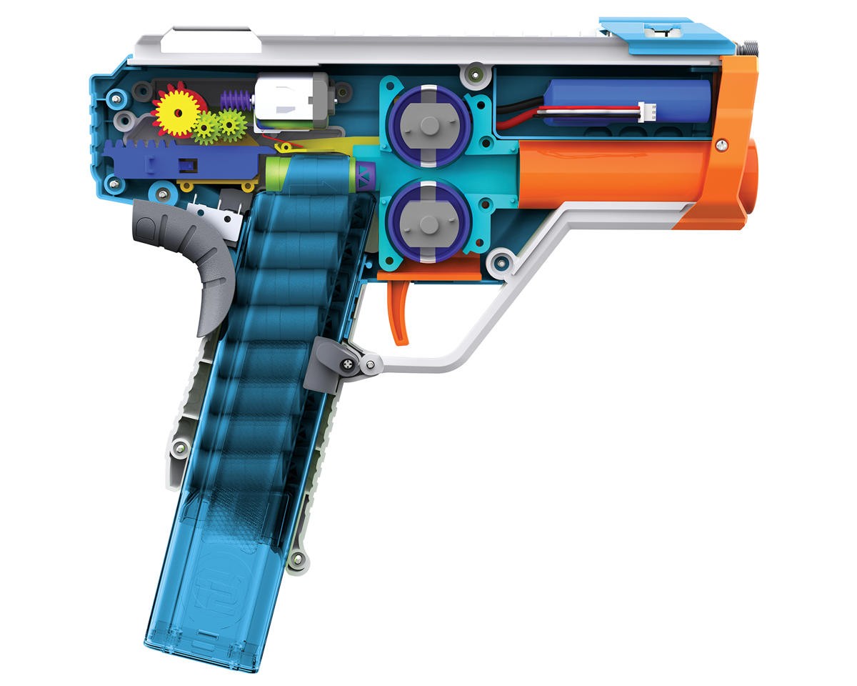 Dart Zone Max Nitroshot+™ Venom Pro™ UV Blaster Set (Blue