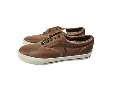 Herren Polo by Ralph Lauren Vaughn Leder Sneaker Gr.43,5